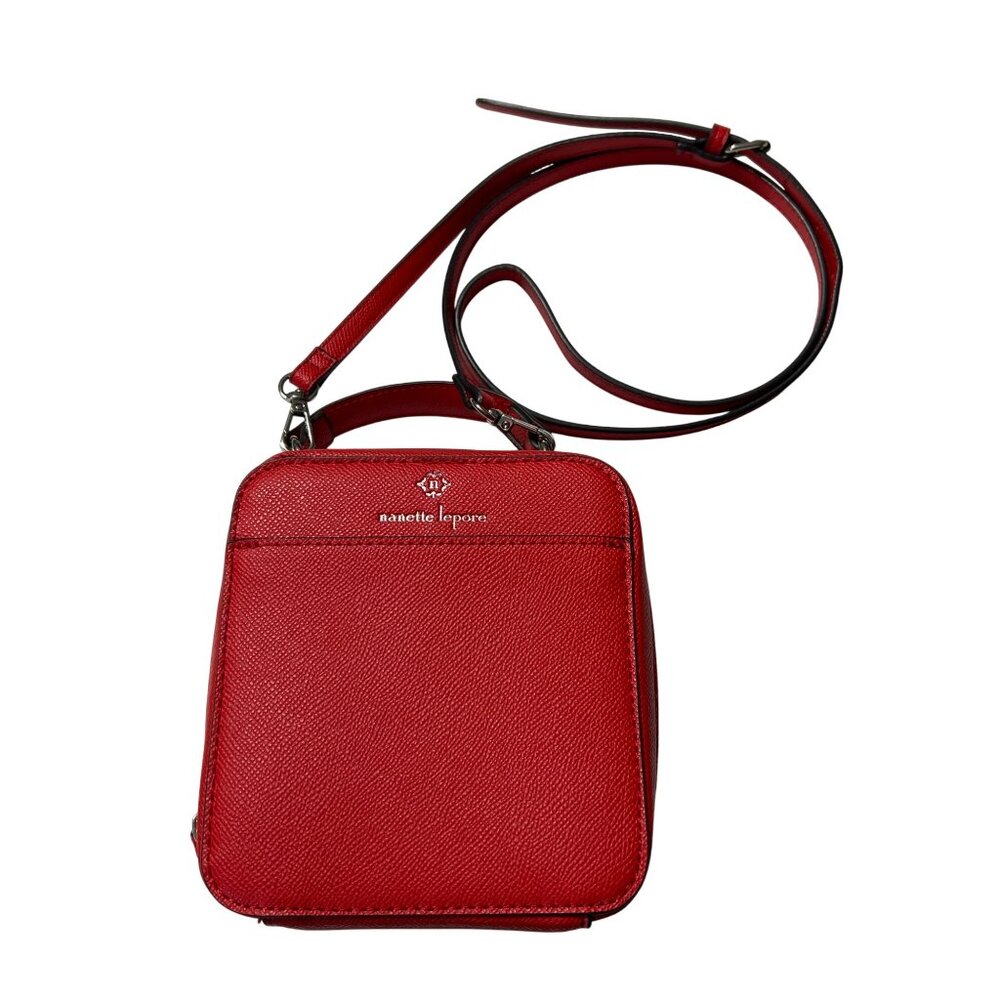 Nannette Lepore Red Crossbody Bag